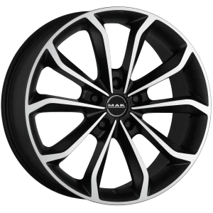Mak Wheels – XENON – Black – 18″x8″ 40mm – Summer Wheels – F8080XEIB40FF